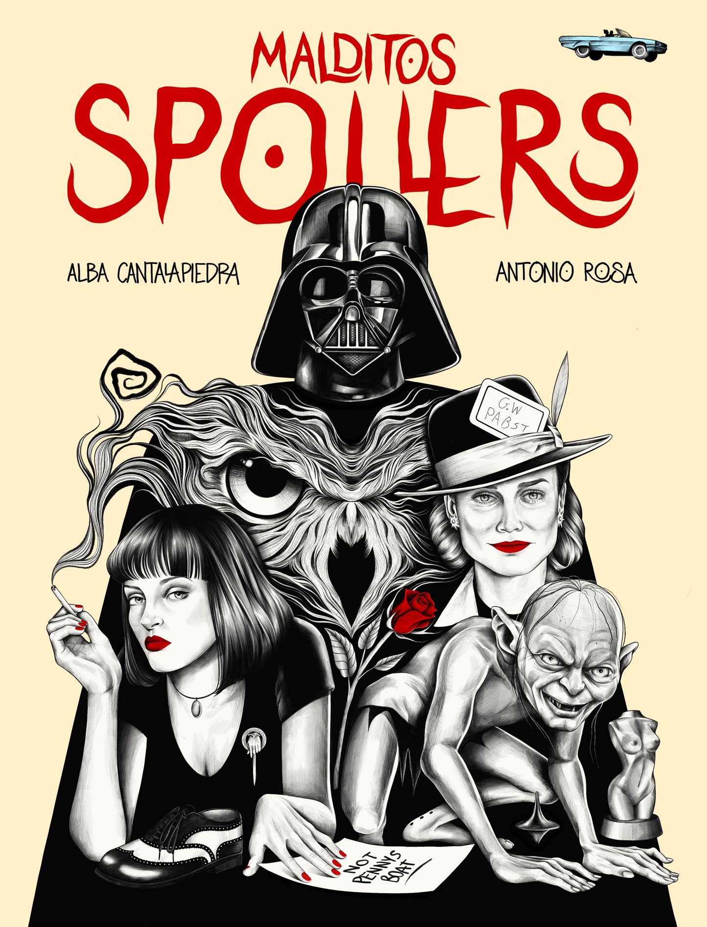 MALDITOS SPOILERS - ALBA CANTALAPIEDRA & ANTONIO ROSA (LUNWERG EDITORES)