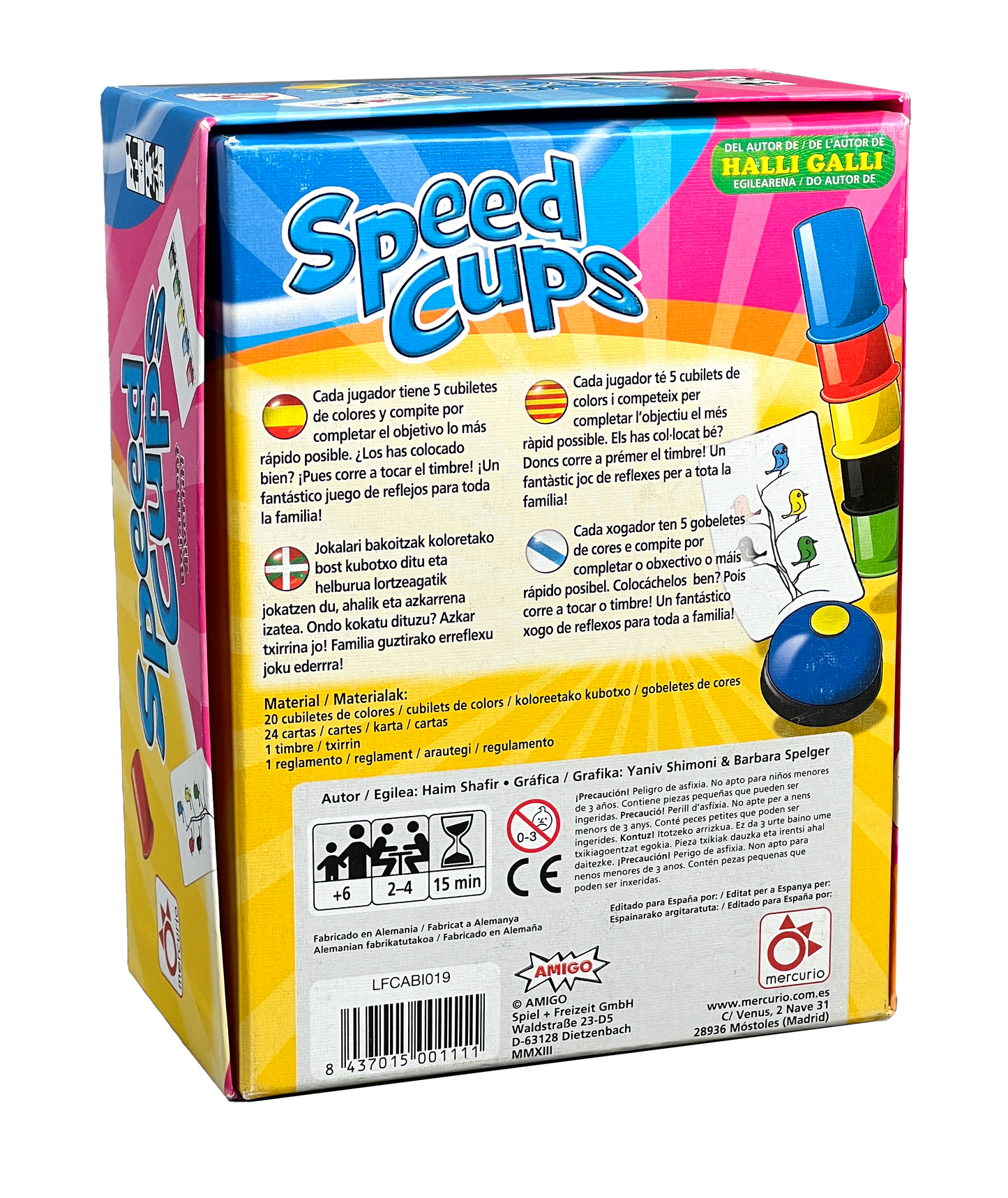 JUEGO DE MESA Speed Cups