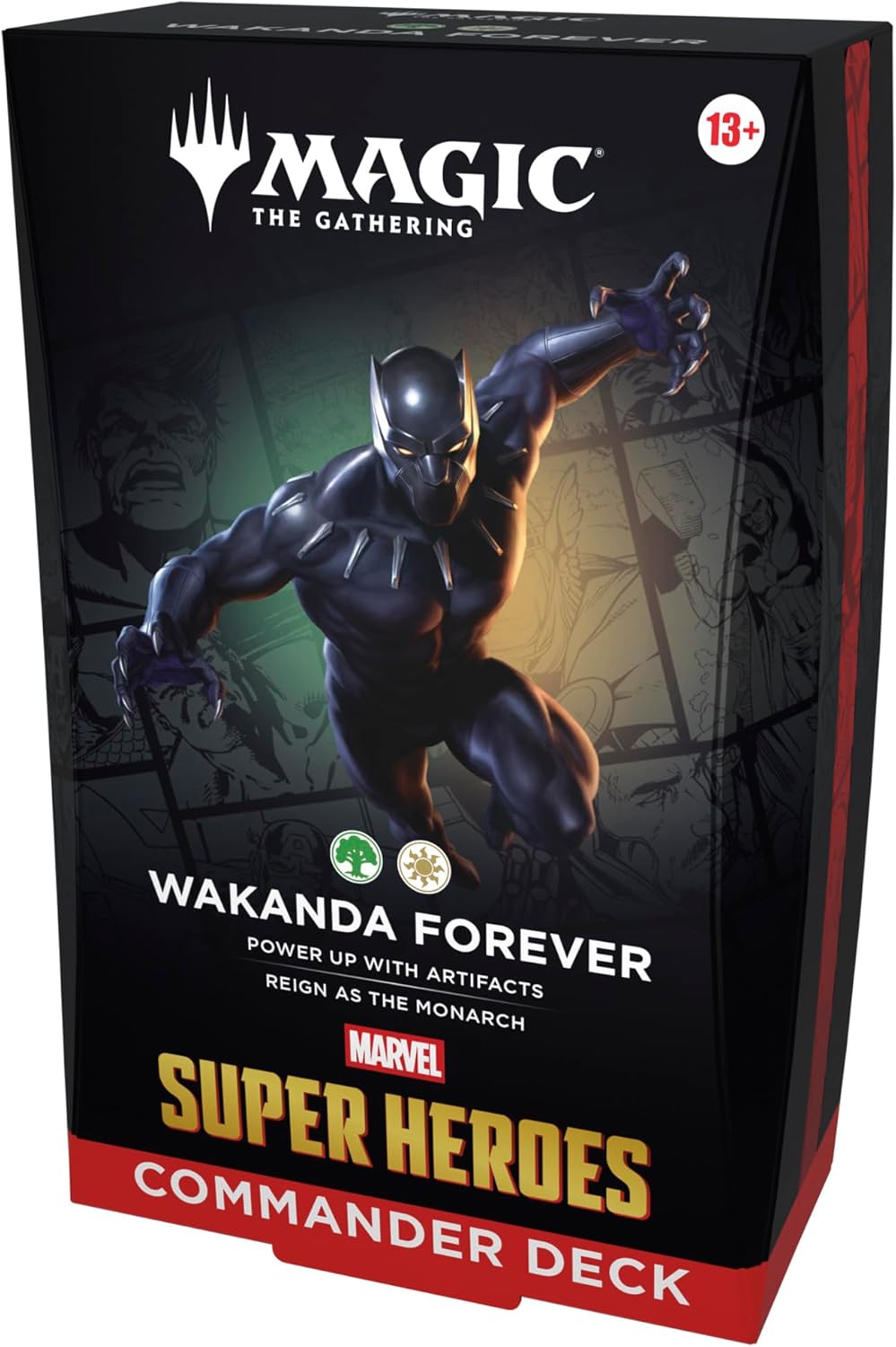 (PREVENTA) Magic: The Gathering | Marvel Super Heroes Commander Deck - Wakanda Forever