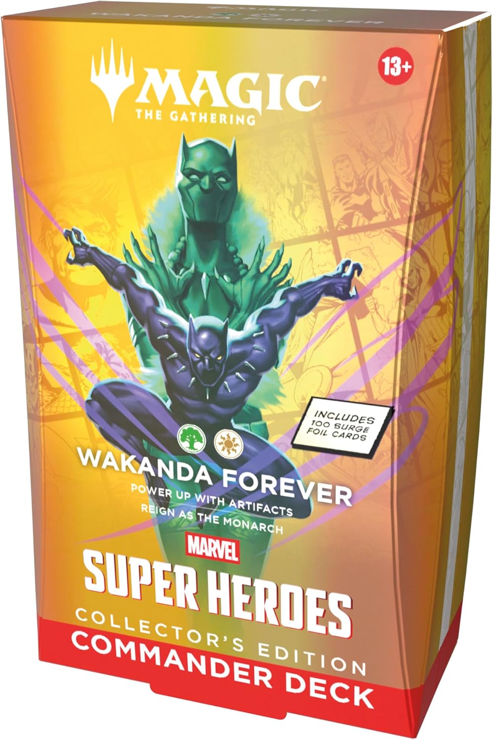 (PREVENTA) Magic: The Gathering | Marvel Super Heroes Commander Deck Collector's Edition - Wakanda Forever