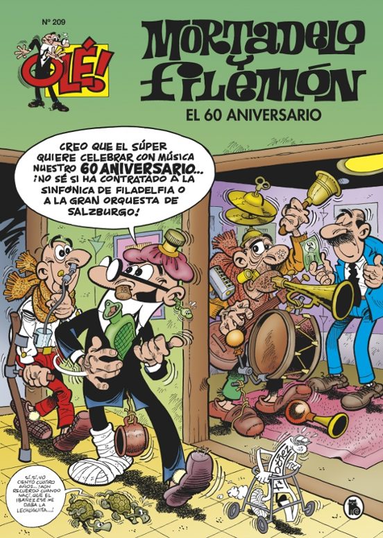 EL 60 ANIVERSARIO (OLÉ! MORTADELO 209) - BRUGUERA
