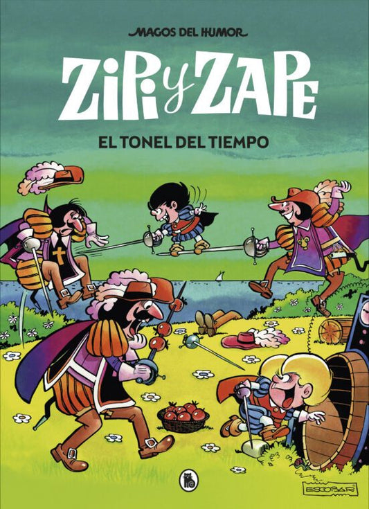 ZIPI Y ZAPE. EL TONEL DEL TIEMPO (MAGOS DEL HUMOR 14) - BRUGUERA