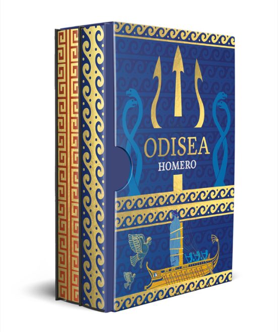 Estuche Ilíada & Odisea. Edición limitada con cantos decorados - Homero (AUSTRAL)
