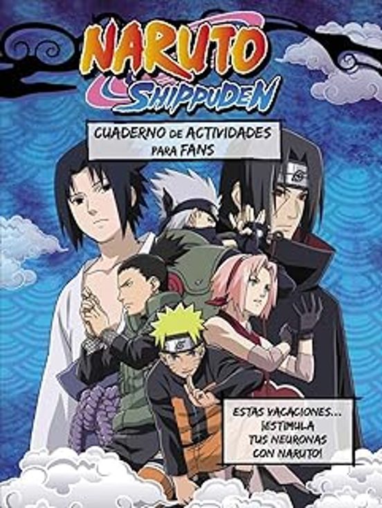 CUADERNO DE ACTIVIDADES PARA FANS NARUTO SHIPPUDEN - HACHETTE