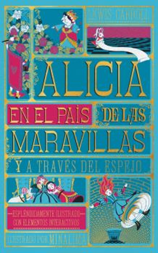 ALICIA EN EL PAÍS DE LAS MARAVILLAS (MINALIMA) - Lewis Carroll (Folioscopio)