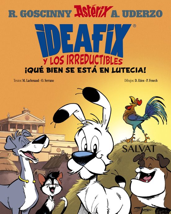 IDEAFIX Y LOS IRREDUCTIBLES, 3. ¡QUE BIEN SE ESTÁ EN LUTECIA! - BRUÑO