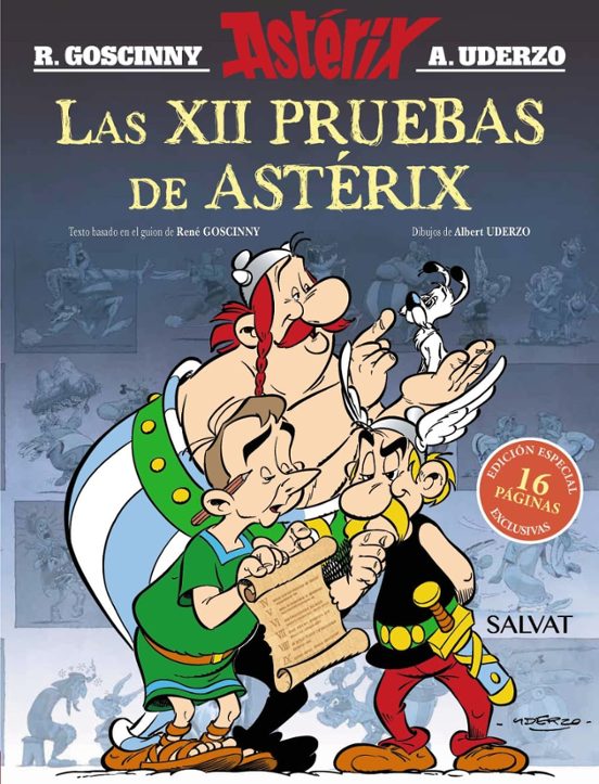 Las XII pruebas de Astérix. Edición especial - Goscinny, René (BRUÑO-SALVAT)