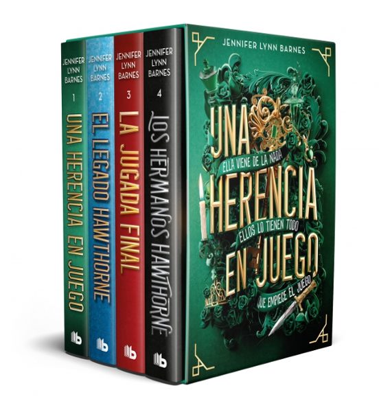 Estuche Una herencia en juego - Jennifer Lynn Barnes (B DE BOLSILLO)