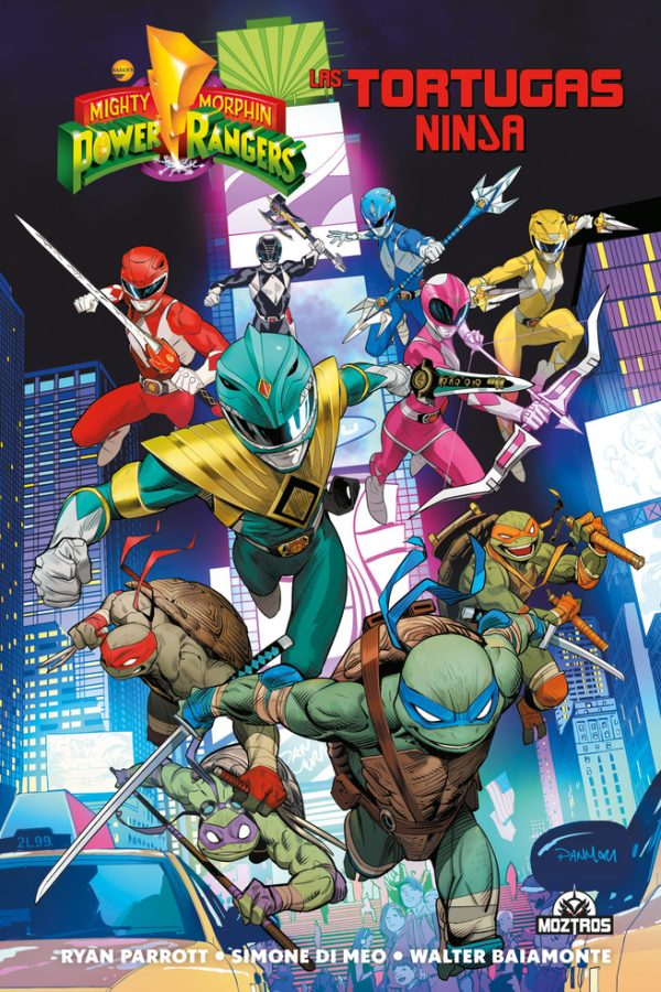 MIGHTY MORPHIN POWER RANGERS VS TORTUGAS NINJA 1 - MOZTROS