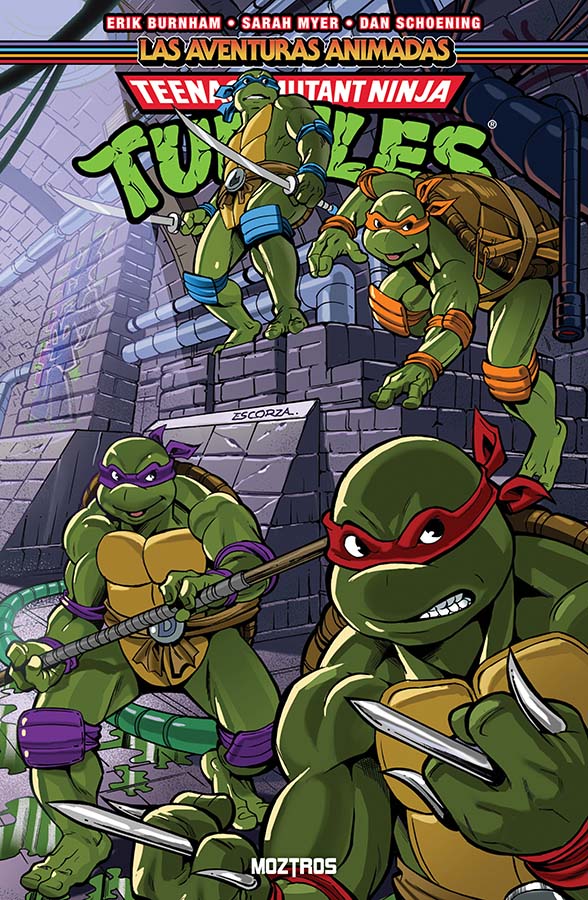 TEENAGE MUTANT NINJA TURTLES : LAS AVENTURAS ANIMADAS - VOL.03 - MOZTROS