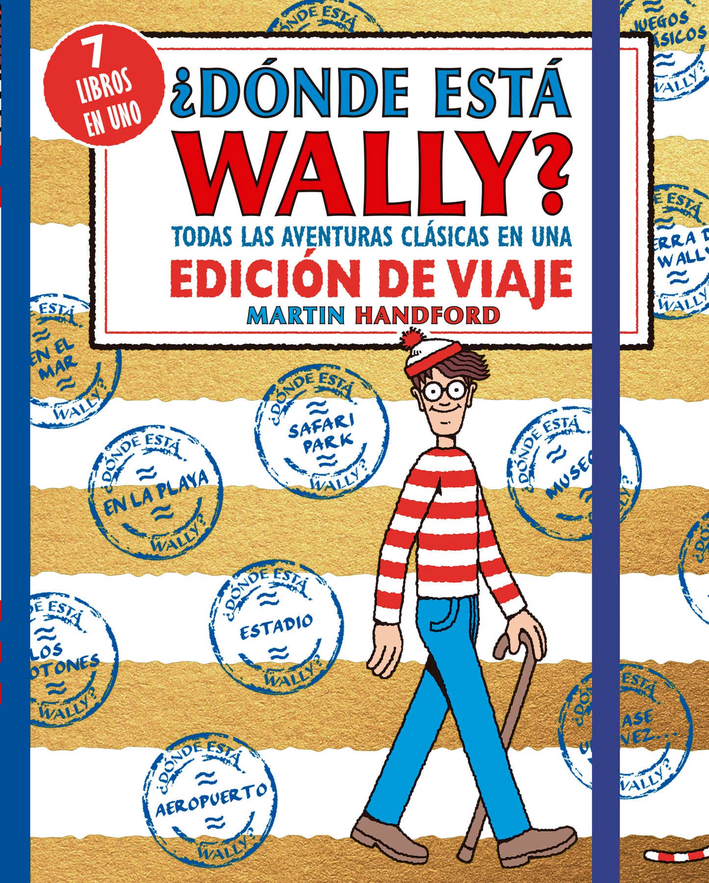 ¿Dónde está Wally? Todas las aventuras clásicas de Wally en una edición de viaje - (B DE BLOK)