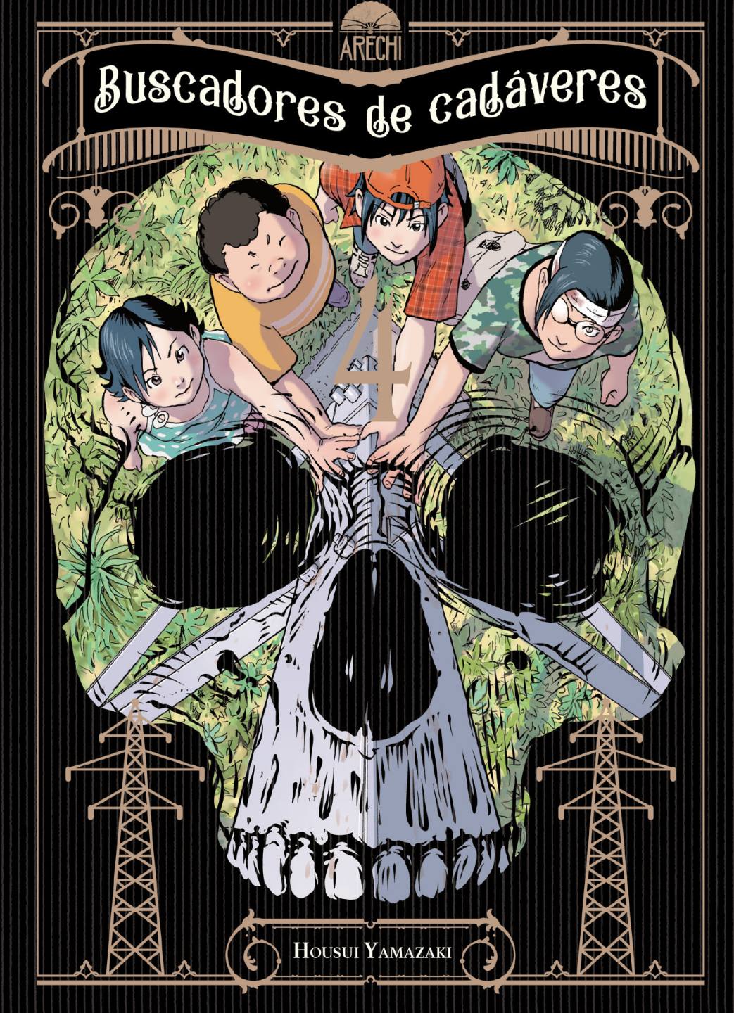 BUSCADORES DE CADAVERES, VOL.4 - ARECHI MANGA