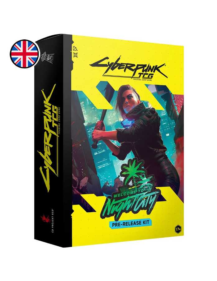 Cyberpunk TCG - Prerelease Kit Welcome to Night City (INGLÉS)