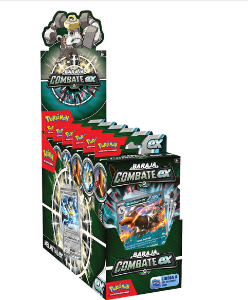 Baraja juego cartas coleccionables Pokemon español surtido