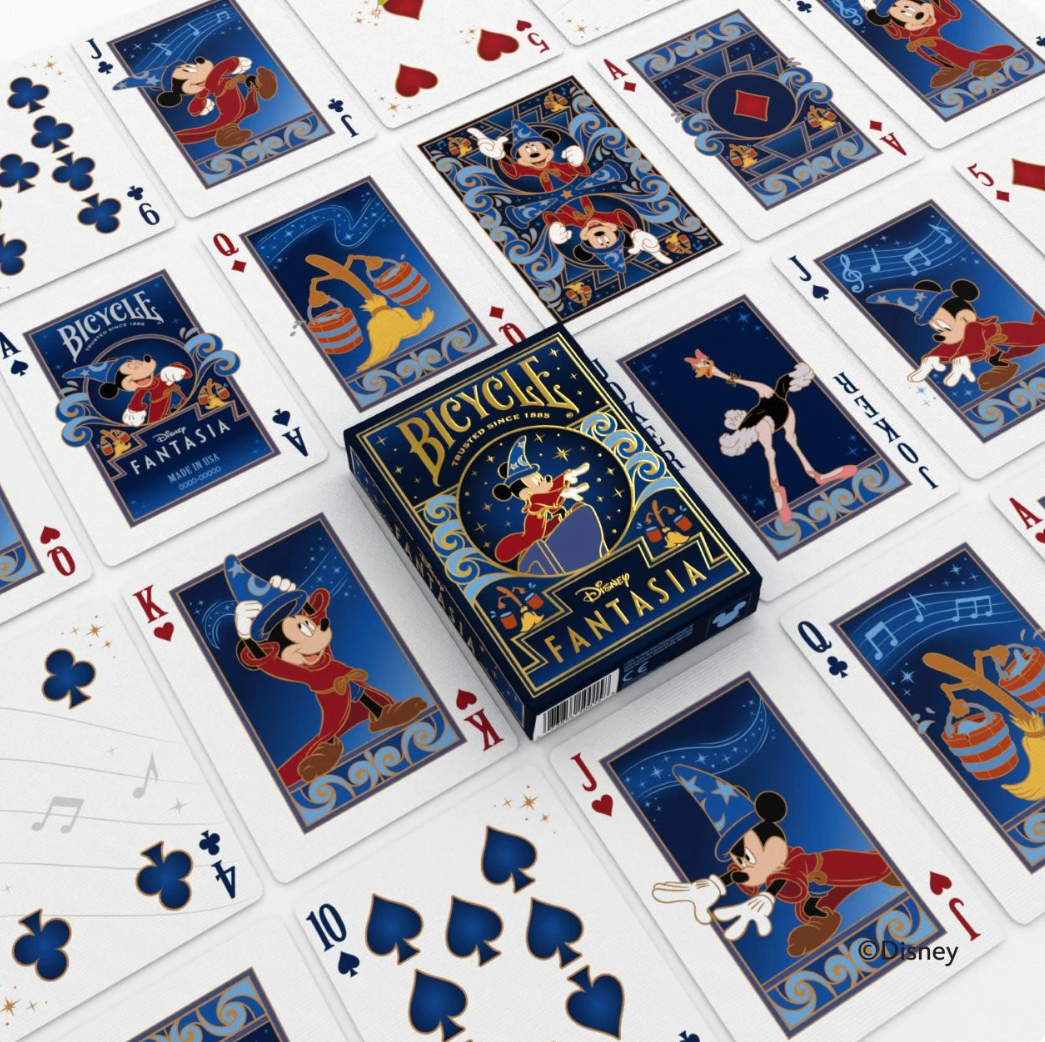 BICYCLE DISNEY FANTASIA BARAJA POKER