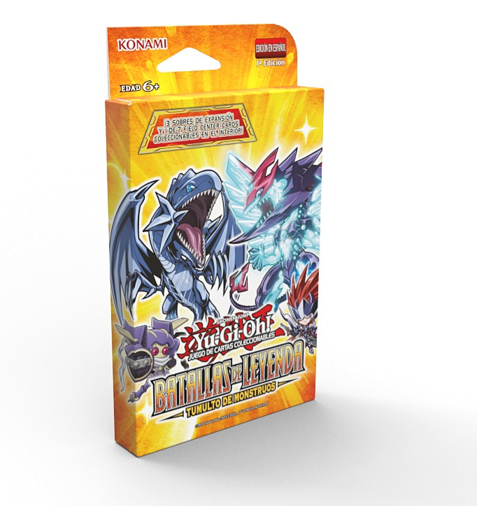 Yu-gi-oh! – Batallas de Leyenda: Tumulto de Monstruos (3 Sobres + 1 Field Center Card)