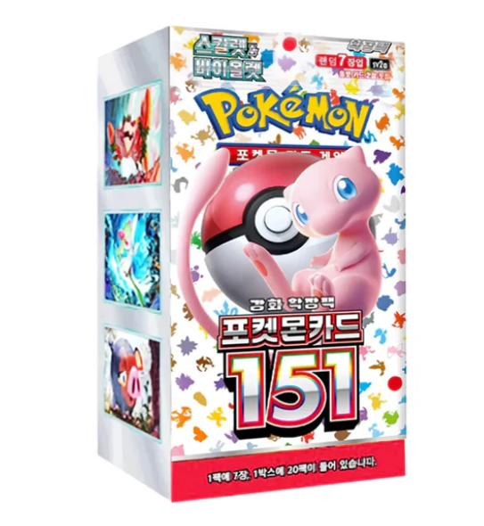 CAJA POKEMON 151 SV2A - COREANO - POKEMON TCG