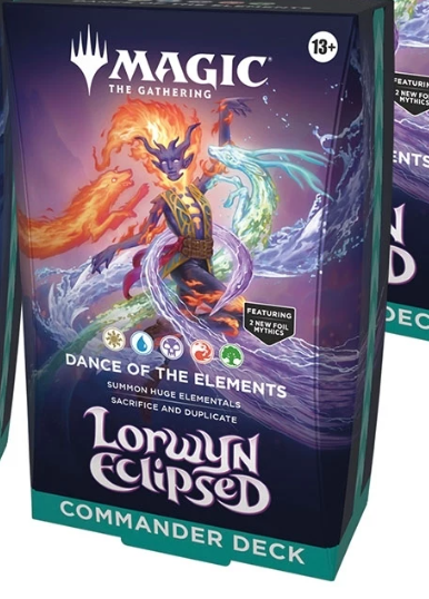 Commander Display (Mazos) Lorwyn Eclipsado - Dance Of The Elements (Inglés) - Magic The Gathering