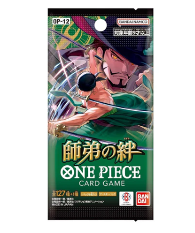 BOOSTER ONE PIECE OP12 "LEGACY OF THE MASTER" SOBRE JAPONÉS