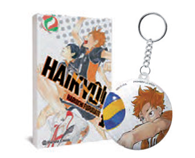 HAIKYU!!, VOL.1 + LLAVERO - PLANETA COMIC