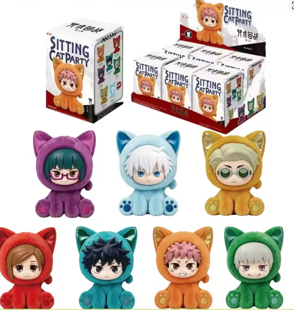 BLIND BOX SITTING CAT PARTY - JUJUTSU KAISEN