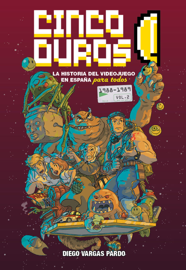 CINCO DUROS: LA HISTORIA DEL VIDEOJUEGO EN ESPAÑA PARA TODOS, VOL.2 - DIEGO VARGAS PARDO (DOLMEN EDITORIAL)