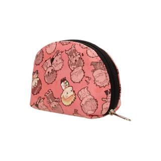 ESTUCHE PORTAMONEDAS MEGUMI Y TSUGUMI ROSA - UCHIWA ARECHI MANGA