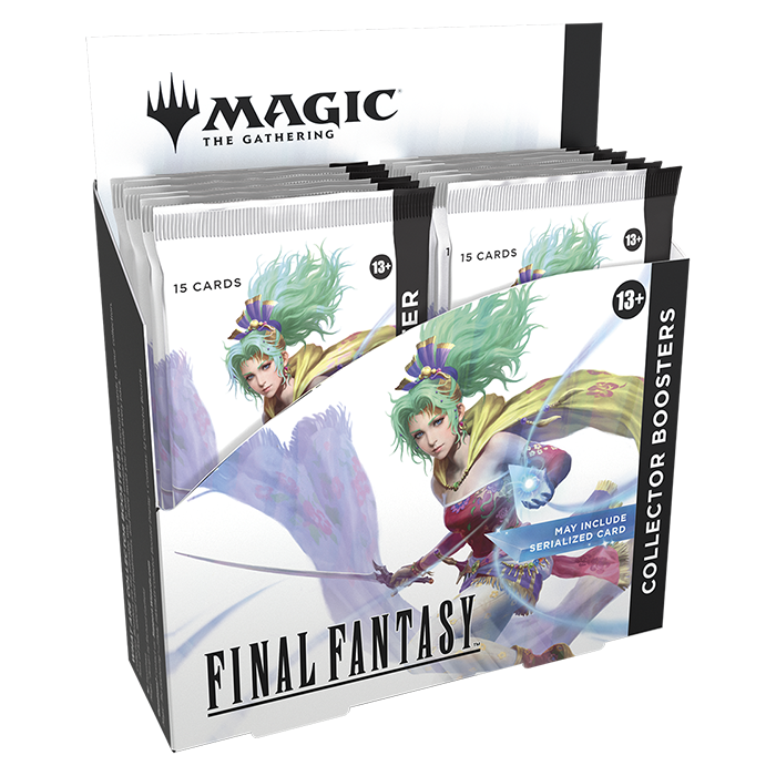 Play COLLECTOR Booster Display (sobres) FINAL FANTASY INGLÉS - Magic The Gathering