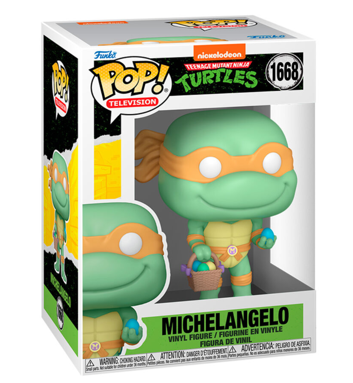 FUNKO POP MICHELANGELO PASCUA - TORTUGAS NINJA