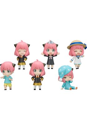 ANYA FORGER SURTIDO 6 FIGURAS 7 CM SPY X FAMILY NENDOROID SURPRISE BLIND BOX