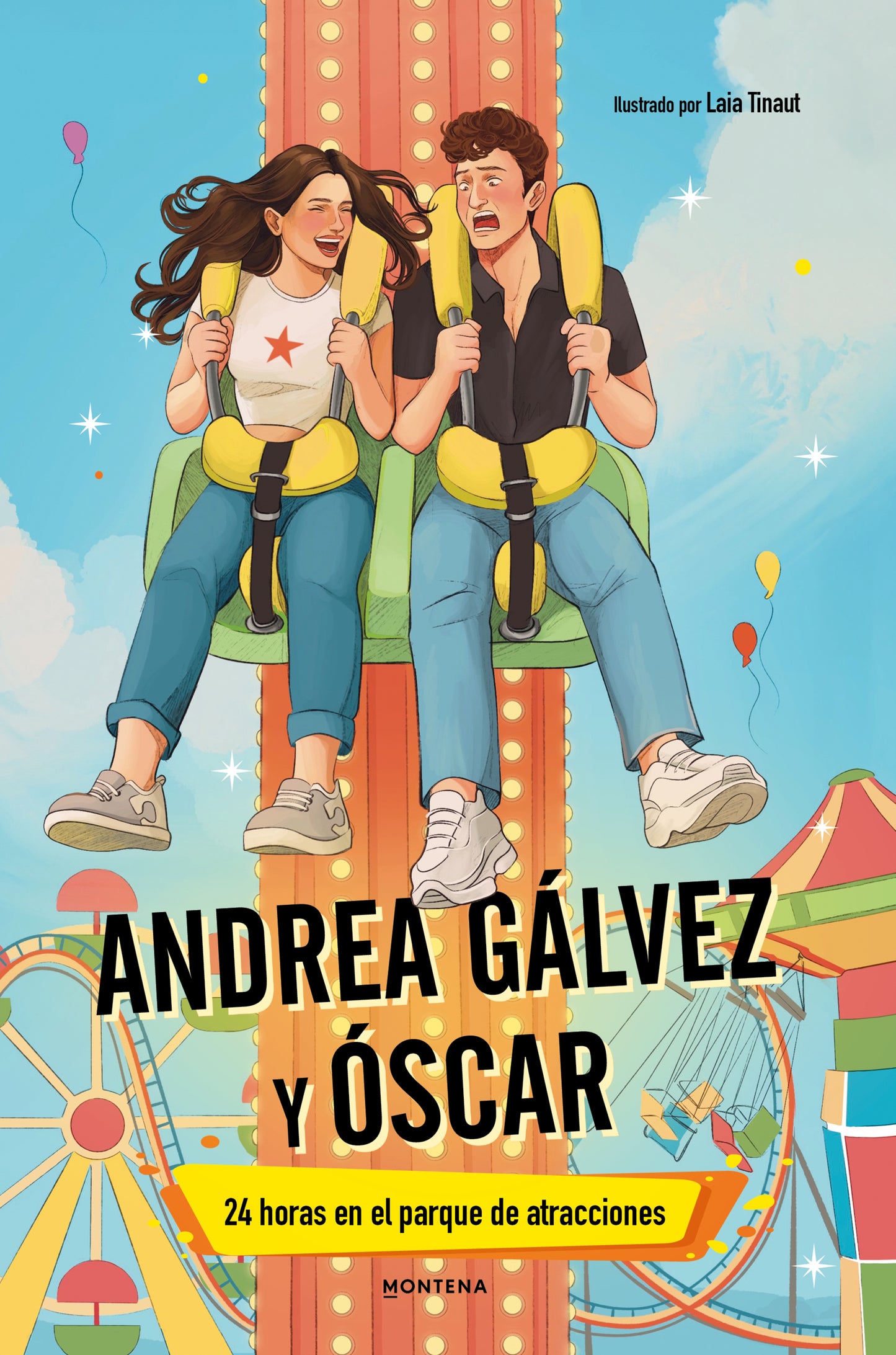 24 horas en el parque de atracciones (Andrea Gálvez y Óscar) - GALVEZ, ANDREA/FOSK (MONTENA)