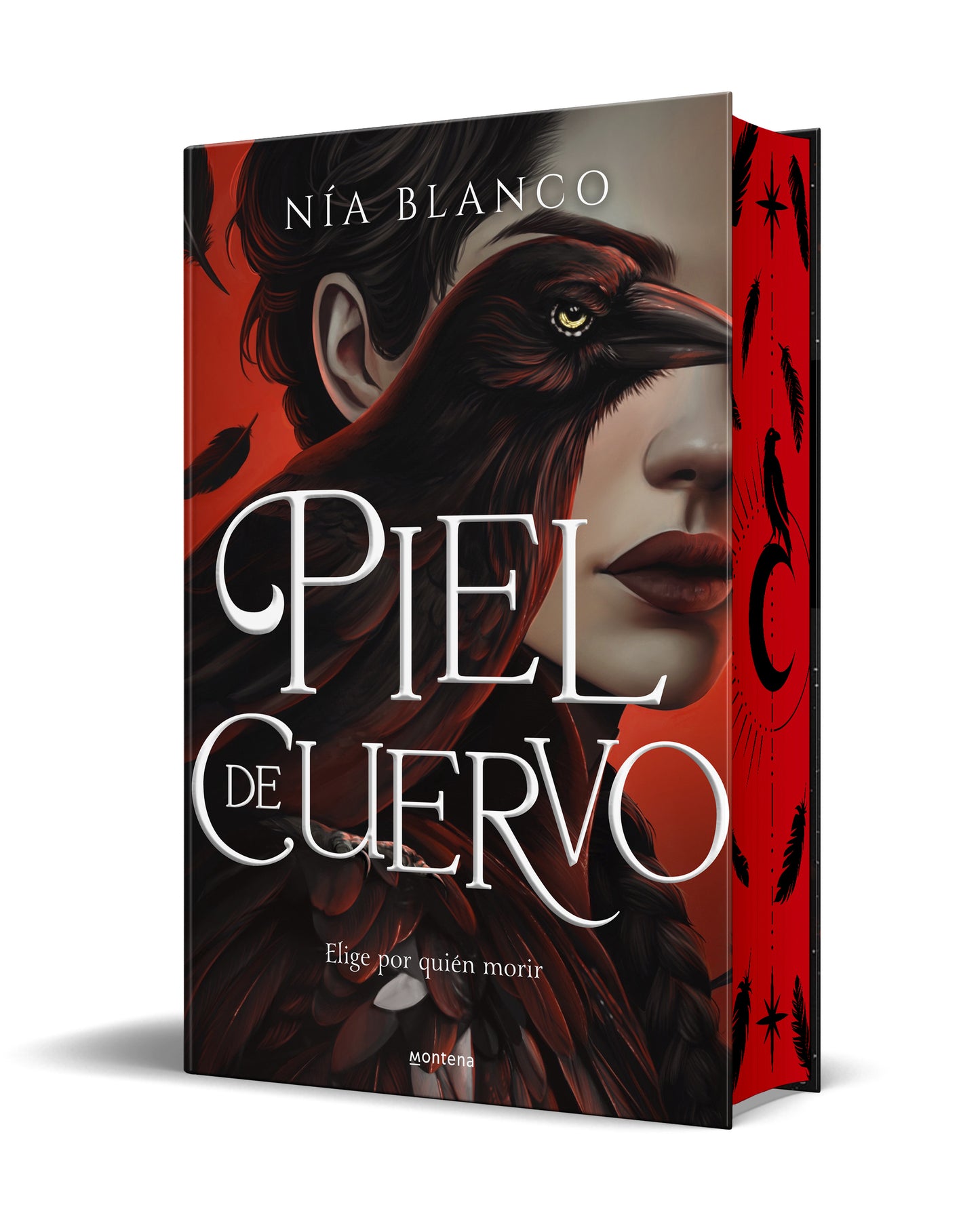 Piel de cuervo (edición especial con cantos tintados) - NIA BLANCO (MONTENA)