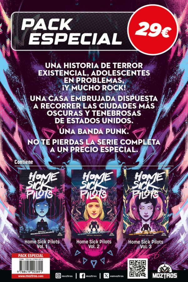 PACK ESPECIAL HOME SICK PILOTS - MOZTROS