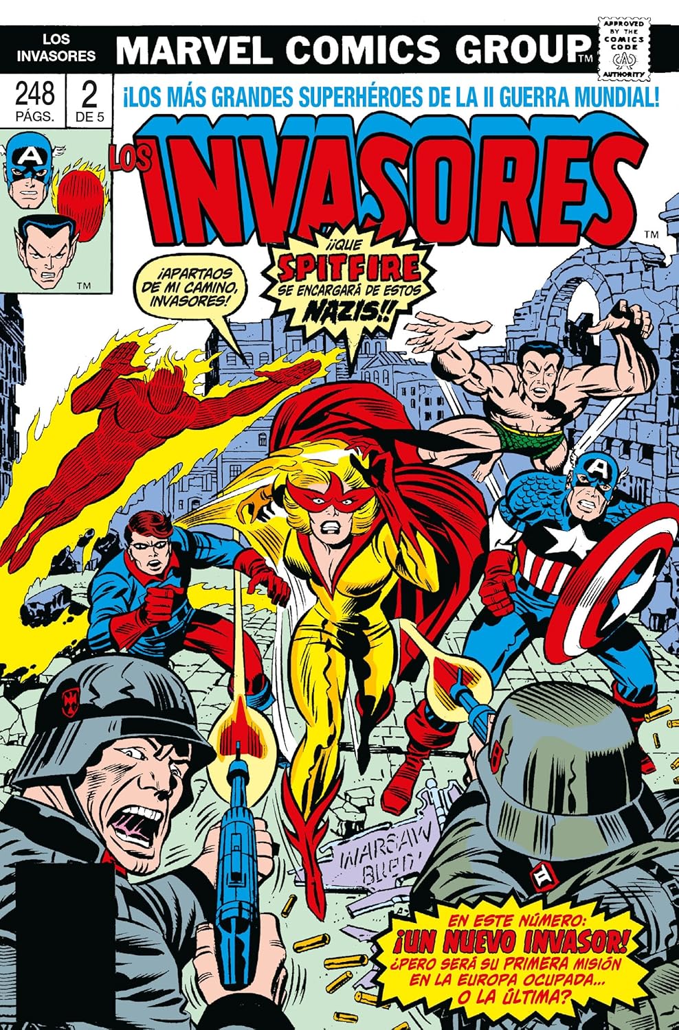 TPB LOS INVASORES 2 DE 5 - MARVEL LIMITED EDITION
