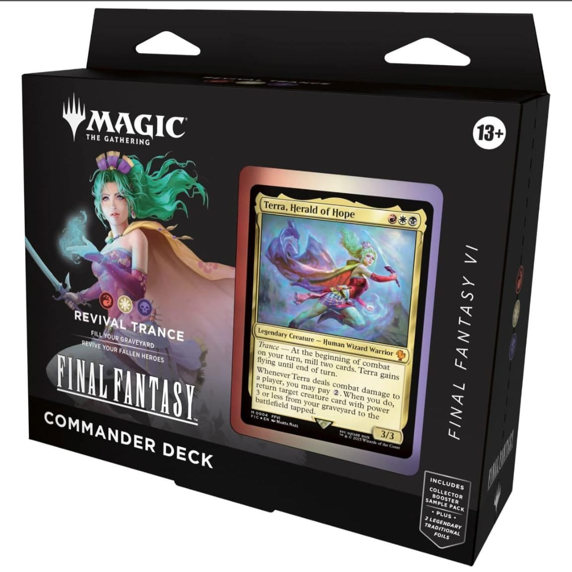 COMMANDER DISPLAY (REVIVAL TRANCE) FINAL FANTASY (INGLÉS) - MAGIC THE GATHERING