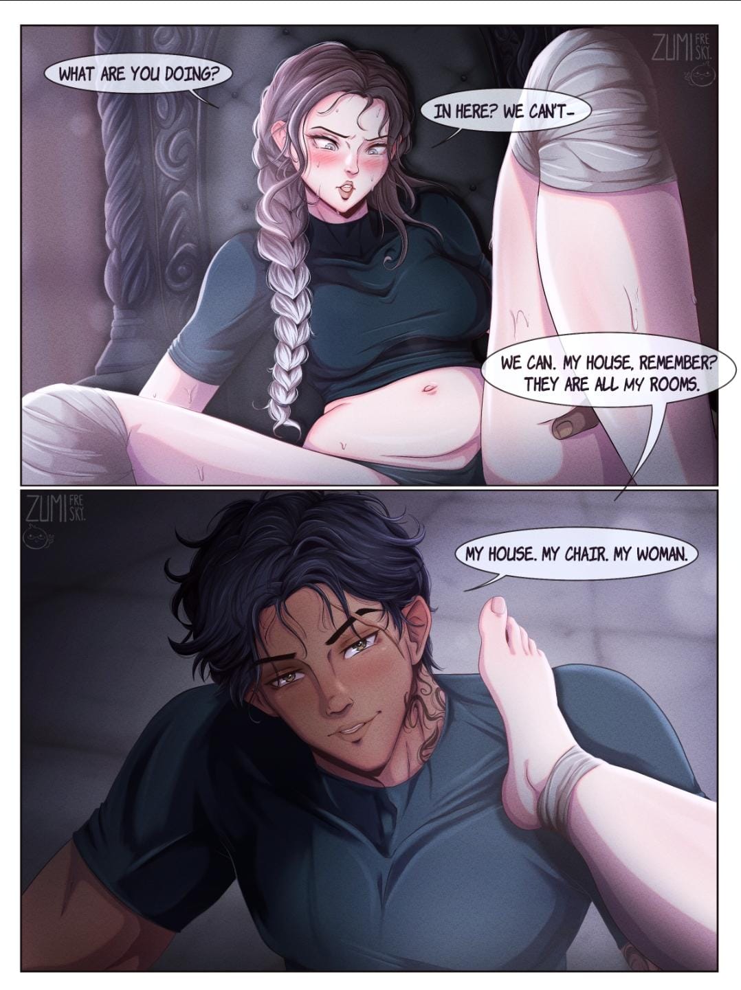 MY CHAIR (IRON FLAME) - ZUMIFRESKY