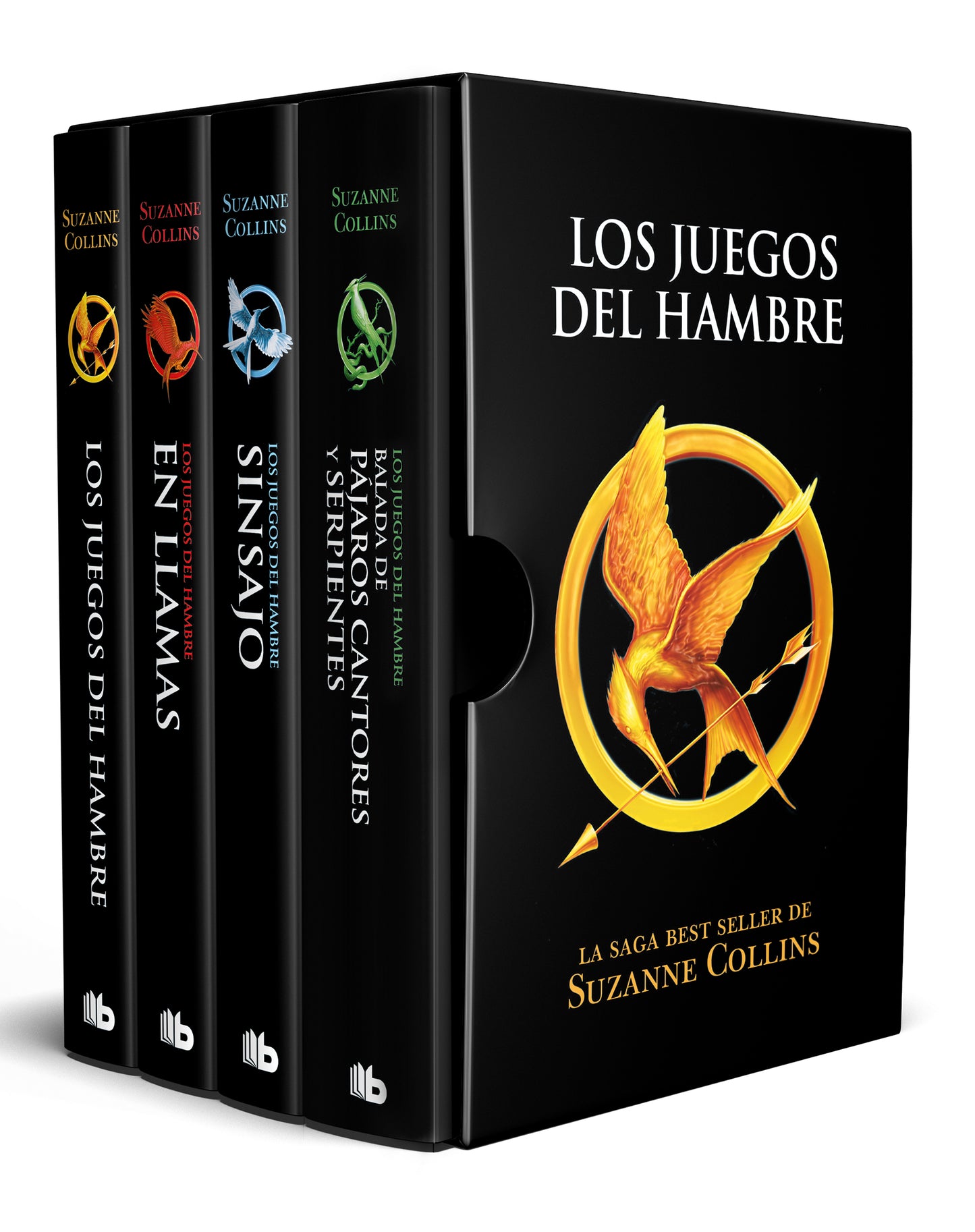 ESTUCHE LOS JUEGOS DEL HAMBRE - SUZANNE COLLINS (B DE BOLSILLO)