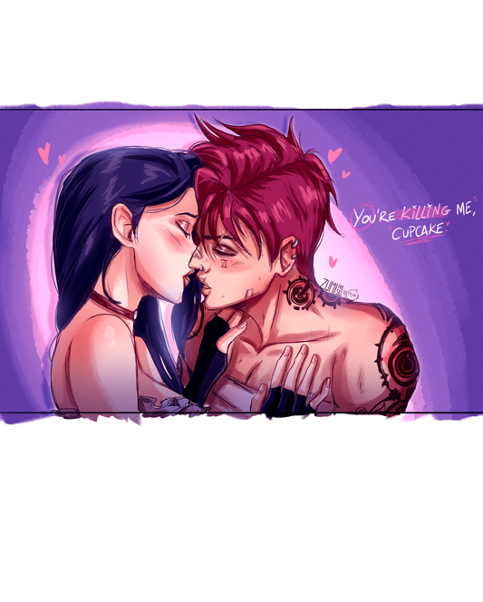 VI & CAITLYN KISS (ARCANE) - ZUMIFRESKY