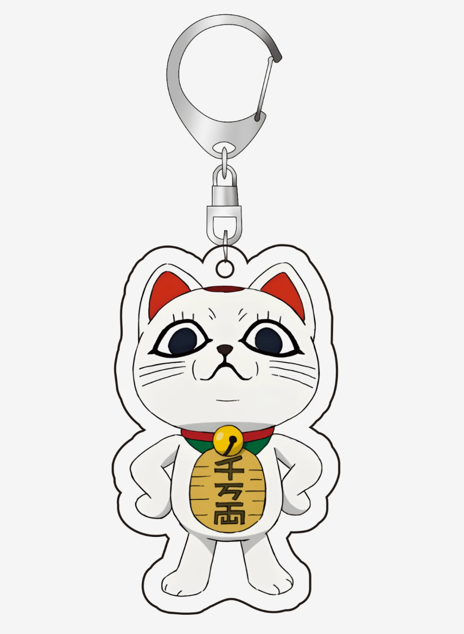 LLAVERO ACRILICO GATO TURBO ABUELA - DANDADAN