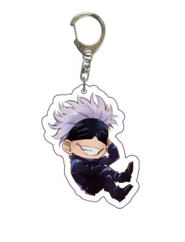 LLAVERO ACRILICO SATORU GOJO - JUJUTSU KAISEN