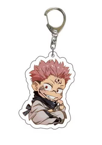 LLAVERO ACRILICO SUKUNA - JUJUTSU KAISEN