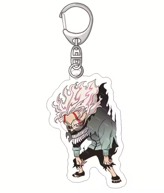 LLAVERO ACRILICO DANDADAN TURBO OKARUN