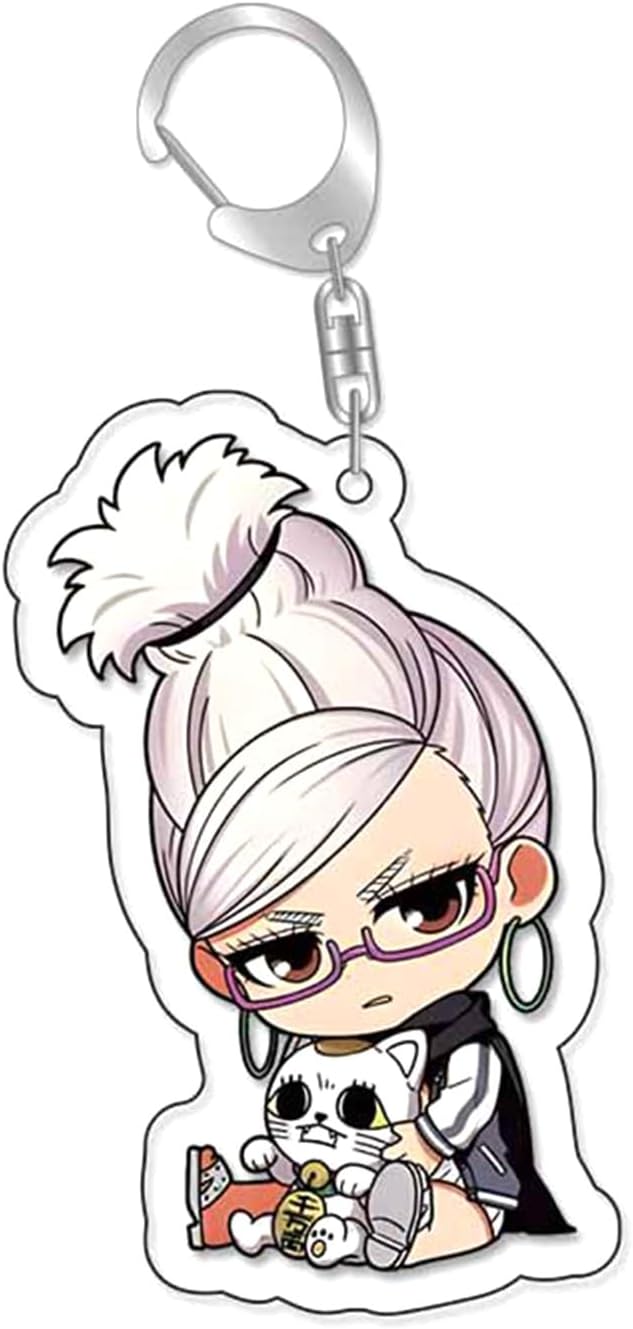 LLAVERO ACRILICO DANDADAN SEIKO AYASE CON MUÑECO