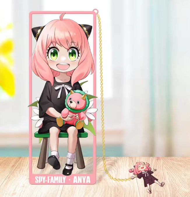 MARCAPAGINAS METALICO ANYA - SPY X FAMILY