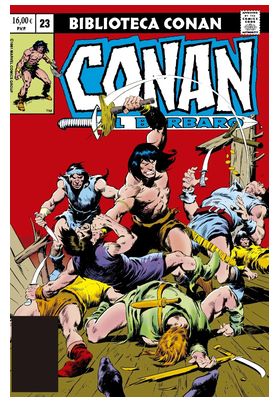 BIBLIOTECA CONAN. CONAN EL BARBARO 23 - PANINI