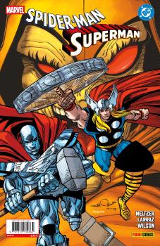 SPIDERMAN/SUPERMAN 01 ( PORTADA WALT SIMONSON ) - PANINI