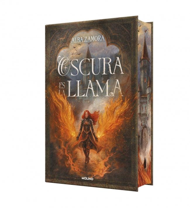 OSCURA ES LA LLAMA (EDICION LIMITADA CON CANTOS TINTADOS) - ZAMORA, ALBA (MOLINO)