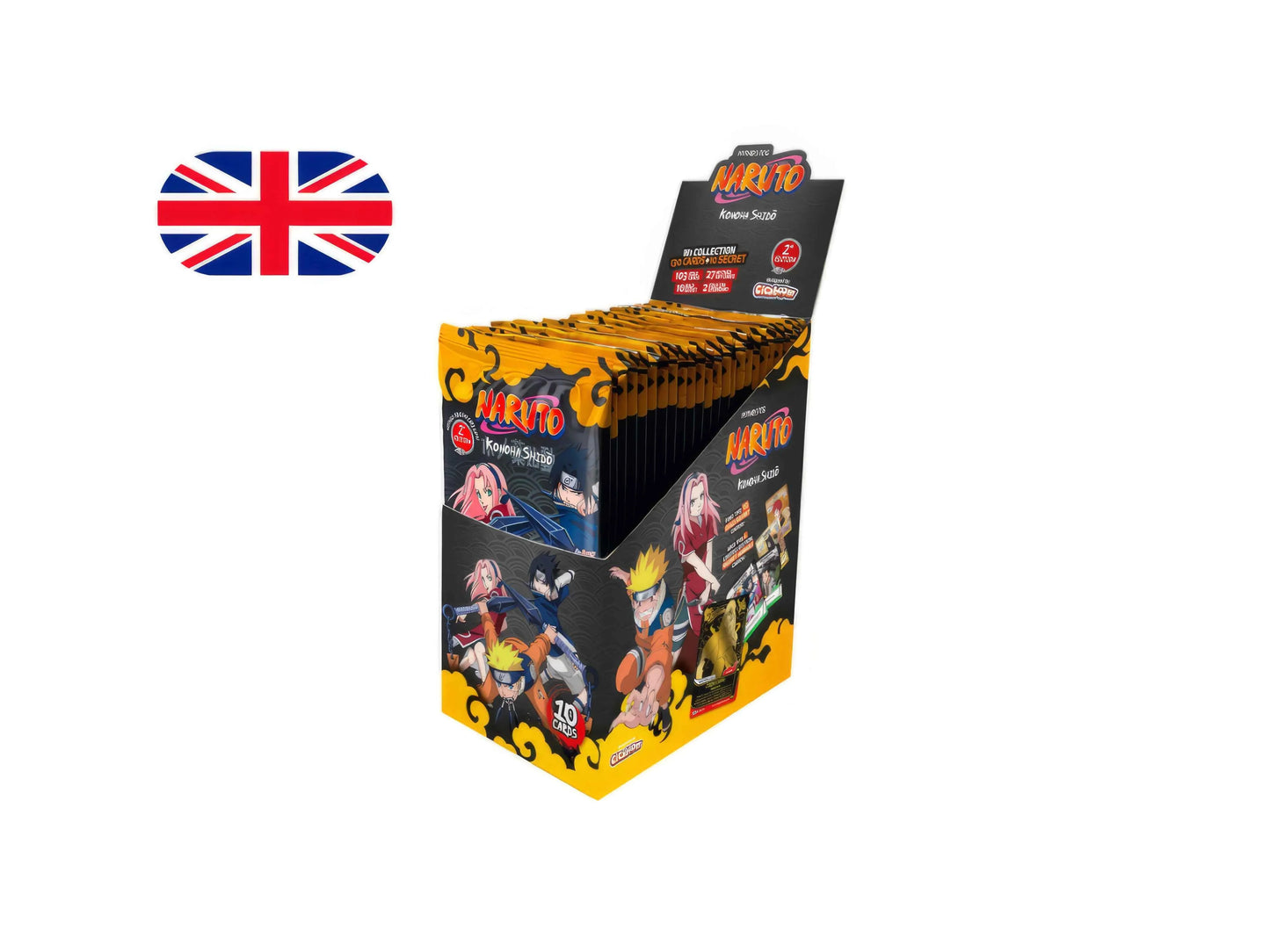 (PREVENTA) Naruto TCG: 2 Edición First set Booster (24 SOBRES) Inglés