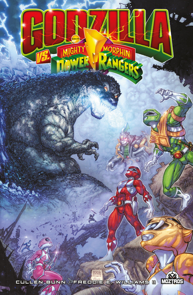 GODZILLA VS MIGHTY MORPHIN POWER RANGER - MOZTROS