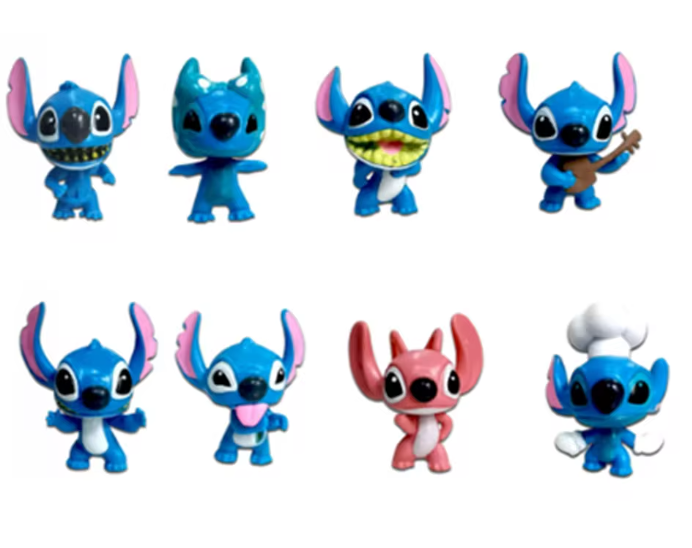 SOBRE SORPRESA FIGURA + CARTAS - STITCH